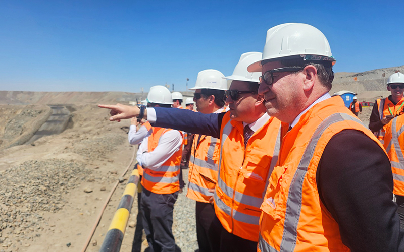Biministro Daniel Mas: “Tenemos buenos augurios para la producción minera del próximo año”